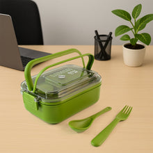 Magic Lunch Box with Leakproof Compartments (1 Pc)